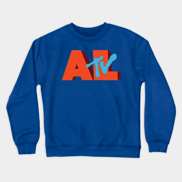 AL TV Crewneck Sweatshirt by avoidperil